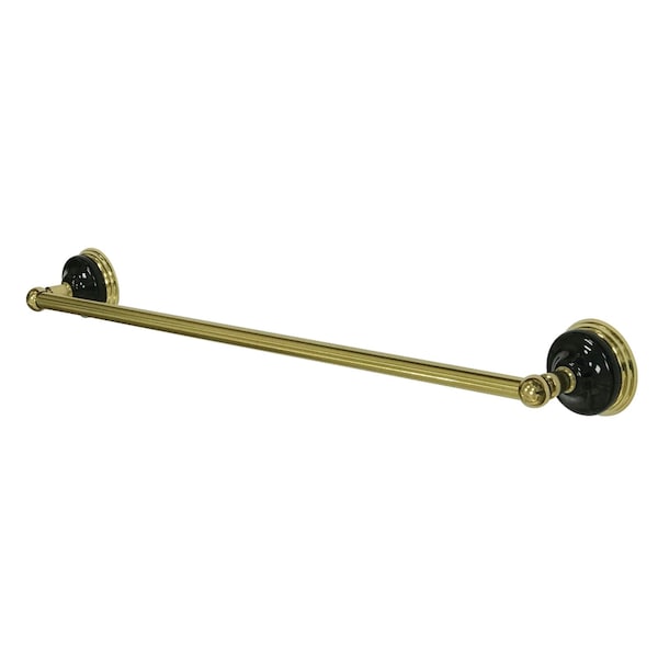 Kingston Brass BA9111PB Water Onyx 24" Towel Bar, Polished Brass BA9111PB - main